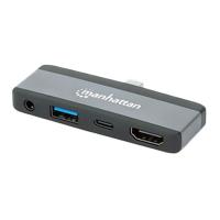 [AC-12924] DOCKING/MANHATTAN/190404/DOCKING STATION USB-C 4 EN 1 ADAPTADOR PORTÁTIL