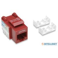 [AC-1757] JACK,INTELLINET,210478, CAT 5E DE IMPACTO KEYSTONE ROJO