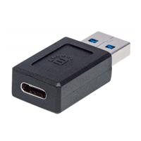 [AC-6511] ADAPTADOR USB,MANHATTAN,354714,-C V3.1, AM-CH NEGRO