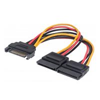 [CB-1333] CABLE ALIMENTACION MANHATTAN,354554,CORRIENTE INT. HDD SATA 1M - 2H