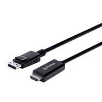 [CB-1991] CABLE DISPLAYPORT,MANHATTAN,153201, - HDMI M-M 4K  1.8M