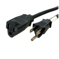 [CB-2514] CABLE DE ALIMENTACIN 1M - EXTENSION DE ALIMENTACION,NEMA 5-15R A NEMA 5-15P, 13A 125V, 16AWG, CABLE DE EXTENSION DE CORRIENTE - STARTECH.COM MOD. PAC1013