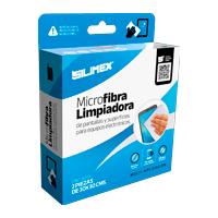 MICROFIBRA LIMPIADORA | SILIMEX | TOALLA SECA ELECTROESTATICA | PARA LIMPIEZA DE PANTALLAS Y CARCASAS DE EQUIPOS ELECTRONICOS | 30X30 CM | 2 PIEZAS