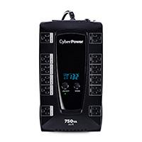 [FR-1153] NO BREAK CYBERPOWER (AVRG750LCD) 760VA / 450 WATTS, INTERACTIVO, TORRE, PANTALLA LCD, 12 × NEMA 5-15R, 6 RESPALDO Y 6 SUPRESIÓN, 3 AÑOS INCLUYENDO BATERÍA.