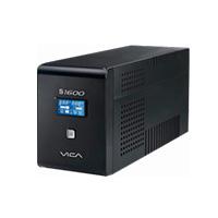 [FR-615] NO BREAK UPS VICA S1600 1600VA/900W 10 TOMAS NEMA 5-15R (5/5) RJ11/45 PANTALLA LCD 3 AÑOS DE GARANTIA