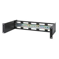 [AC-12084] KIT DE CARRIL DIN , INTELLINET, 716345, AJUSTABLE PARA RACK 19, 2U