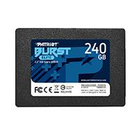 [HD-2661] UNIDAD DE ESTADO SOLIDO INTERNO PATRIOT BURST ELITE 240GB 2.5 SATA 3 LECT.450/ESCR.320MBS 7MM PC LAPTOP MINIPC SIN BACKET
