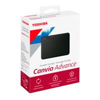 [HD-2971] DD EXTERNO 4TB TOSHIBA CANVIO ADVANCE V10 2.5//USB 3.2//NEGRO//VELOCIDAD DE TRANSFERENCIA 5GB/S/WIN10/ MACOS V10.15 /V10.14 / V10.13