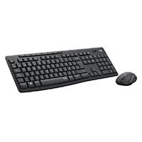 [KB-814] TECLADO Y MOUSE LOGITECH MK295 SILENT INALAMBRICO RECEPTOR USB (ESPAÑOL) NEGRO