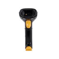 [LEC-123] LECTOR CODIGO DE BARRAS - TECHZONE -  TZBESC3 - LED BIDIRECCIONAL - USB - 1D - ALCANCE 27CM - 100 LECTURAS POR SEGUNDO - INCLUYE BASE AJUSTABLE - NEGRO/AMARILLO