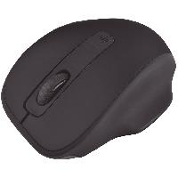 [MS-1522] MOUSE OPTICO QUARONI INALAMBRICO 4 BOTONES COLOR NEGRO CON AJUSTE DE DPI 1600/1200/800