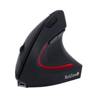 [MS-1591] MOUSE - TECHZONE - TZMOUINA-06 -  INALAMBRICO USB A - RECARGABLE - ERGONOMICO VERTICAL 2.4GHZ - OPTICO 1600 DPI - 5 BOTONES + SCROLL
