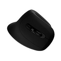 [MS-1596] MOUSE VERTICAL INALAMBRICO 800 A 1200 DPI SILENCIOSO CONECTOR USB ERGONOMICO PERFECT CHOICE SNOUSE - NEGRO