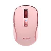 [MS-1631] MOUSE ACTECK OPTIMIZE TRIP PRO MI580 / INALAMBRICO / 1600 DPI AJUSTABLE / 6 BOTONES SCROLL / RECARGABLE / DUAL DONGLE USB 2.4 GHZ 2 BLUETOOTH / WIN MAC ANDROID / ROSA / AC-939614
