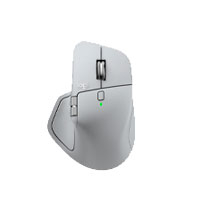 [MS-1684] MOUSE LOGITECH MX MASTER 4 INALAMBRICO EASY SWITCH USB LOGI BOLT HASTA 8000 DPI GRIS PALIDO