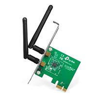 [NIC-1292] TARJETA DE RED | TP-LINK |TL-WN881ND | PCI EXPRESS X1 | INALAMBRICA 2 ANTENAS DESMONTABLES | BRACKET BAJO PERFIL | 300 MBPS