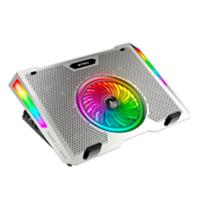 [AC-12801] BASE ENFRIADORA FROOST EPIC BE670 / ALTURA AJUSTABLE 5 NIVELES / LAPTOP DE 15.6 PULG / 5 VENTILADORES / 10 MODOS DE ILUMINACION / CONTROL DE VELOCIDAD / ALUMINIO / AC-940764
