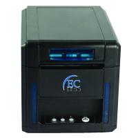[PR-1711] MINIPRINTER EC LINE EC-PM-80340, NEGRO, TERMICA, 80 MM, USB, SERIAL, ETHERNET (RED), RJ11, CORTE AUTOMATICO, 300 MM/SEG, ALERTA DE SONIDO Y LUZ, PARA COCINA