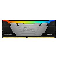 [RAM-4156] MEMORIA RAM KINGSTON DIMM DDR4 16GB 3200MT/S FURY RENEGADE BLACK XMP RGB CL16 288PIN 1.35V C/DISIPADOR DE CALOR P/PC/GAMER/ALTO RENDIMIENTO KF432C16RB12A/16