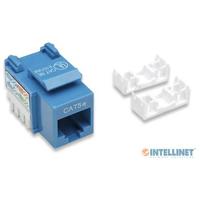 [AC-1700] JACK ,INTELLINET,210546,CAT 5E DE IMPACTO KEYSTONE AZUL