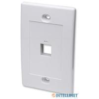 [AC-1702] TAPA FACEPLATE,INTELLINET,163286, 1 PERFORACION BLANCO