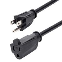 [CB-2758] CABLE DE 2M DE EXTENSION DE ALIMENTACION - CABLE NEMA 5-15R A NEMA 5-15P - 13A 125V - 16AWG - STARTECH.COM - CABLE EXTENSOR DE ALIMENTACION PARA COMPUTADORA NEMA 5-15R A NEMA 5-15P - UL
