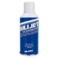 CONGELANTE AEROSOL SILIMEX SILI JET E-3 170ML GAS ULTRA FILTRADO DE ALTA PUREZA LIBRE DE CFC Y HCFC ALTA RESISTENCIA DIELCTRICA