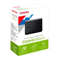 [HD-2976] DD EXTERNO 4TB TOSHIBA CANVIO BASIC 2.5 USB 3.2 NEGRO VELOCIDAD DE TRANSFERENCIA 5 GB/S / WIN 11-WIN 10
