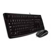 [KB-342] TECLADO Y MOUSE LOGITECH MK120 ALAMBRICO USB (ESPAÑOL) NEGRO