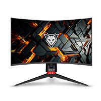 MONITOR OCELOT GAMING OM-32 / 31.5 PULGADAS / CURVO /RESOLUCION QHD 2K 2560 X 1440 / 180HZ / 5MS / FREESYNC / 2X HDMI / 2X DP / 1X AUDIO OUT /BOCINAS 3W INCLUIDAS/ VESA 100X100 / COLOR NEGRO