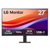 [MNL-2997] MONITOR PC LG 27U421A-B CURVO FHD 27 PULG,USB-C,PANEL VA,100HZ,TR 5MS(GTG),RESOL 1920X1080,ASP 16:9,BRILLO 250CD/M2,CONTR 3000:1,1500R,HDR10,SRGB 99%,HDMI,DYNAMIC ACTION SYNC,VESA 100X100 MM.
