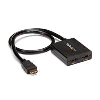 [AC-8601] SPLITTER HDMI DE 2 PUERTOS - DIVISOR DE VIDEO HDMI DE 2 PUERTOS - SPLITTER HDMI 4K 30HZ DE 2X1 ALIMENTADO POR USB - STARTECH.COM MOD. ST122HD4KU