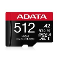 [RAM-4255] MEMORIA ADATA MICRO SDXC/SDHC 512GB UHS-I VIDEOVIGILANCIA 24/7 100MB/85MB 4K CLASE 10 U3 V30 A2 C/ADAPTADOR AUSDX512GUI3V30SHA2-RA1