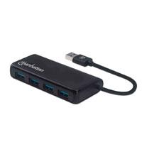 [AC-9008] HUB USB, MANHATTAN,164900, V3.2 4 PTOS A