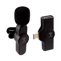 [SPK-2377] MICROFONO INALAMBRICO PARA STREAMING FIDELITY PERFECT CHOICE NEGRO
