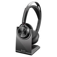 [SPK-2484] DIADEMA HP POLY 9T9J6AAAC3 VOYAGER FOCUS 2 UC/ VERSION MICROSOFT TEAMS BLUETOOTH DONGLE USB-A CONEXION DE HASTA 2 DISPOSITIVOS ESTEREO HASTA 19 H DE CONVERS ALCANCE HASTA 50 M CON BASE DE CARGA