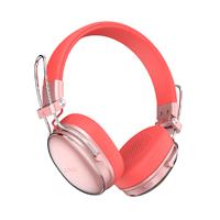 [SPK-2657] AUDIFONOS ACTECK LUXE CHIC HP710 / DIADEMA / INALAMBRICOS / BT 5.4 / MICROFONO OMNIDIRECCIONAL / 20 HZ A 20 KHZ / BATERIA 30 HRS / CANCELACION DE RUIDO HIBRIDO / SALMON / AC-940894