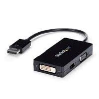 [AC-8338] ADAPTADOR DE VIDEO DISPLAYPORT A VGA DVI O HDMI - CONVERTIDOR A/V 3 EN 1 PARA VIAJES - 1080P - 1920X1200 - STARTECH.COM MOD. DP2VGDVHD