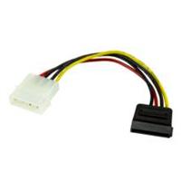 [AC-8399] ADAPTADOR DE 15CM DE LARGO DE ALIMENTACION LP4 A SATA - 1X LP4 MACHO - 1X SATA DE PODER 15 PINES - STARTECH.COM MOD. SATAPOWADAP