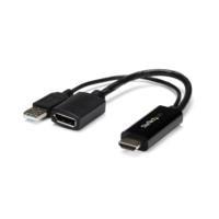 [AC-8593] ADAPTADOR DE VIDEO HDMI A DISPLAYPORT - CONVERTIDOR 4K ALIMENTADO POR USB - STARTECH.COM MOD. HD2DP