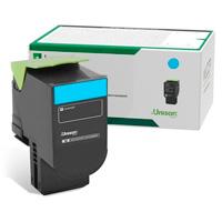 [CN-3778] TONER LASER LEXMARK COLOR CYAN RENDIMIENTO ESTANDAR, NP 78C40C0, HASTA 1400 PAGINAS, MODELOS CX622ADE, CS421DN, CS521DN, CX625ADHE CX522ADE, CS622DE, CX421ADN