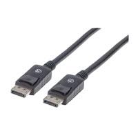 [CB-1370] CABLE DISPLAYPORT,MANHATTAN,306935, V1.2 M-M 1.0M NEGRO 4K60HZ
