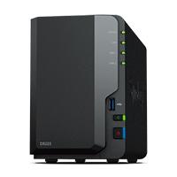 [SAM-839] NAS SYNOLOGY DS223 /2 BAHIAS NUCLEO CUDRUPLE 1.7 GHZ /2GB DDR4/ LAN GIGABIT X1/USB 3.2 X3/SATA/HOT-SWAP/ SIN DISCOS/ REALTEK RTD1619B/HASTA 36 TB