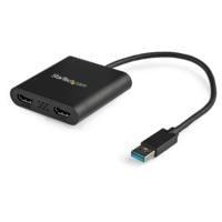 [AC-8445] ADAPTADOR DE VIDEO EXTERNO - TARJETA DE VIDEO EXTERNA USB 3.0 A 2 PUERTOS HDMI 4K A 30HZ PARA 2 PANTALLAS - COMPATIBLE CON WINDOWS - STARTECH.COM MOD. USB32HD2
