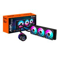 [CF-474] DISIPADOR DE ENFRIAMIENTO LIQUIDO GIGABYTE AORUS WATERFORCE X II 360I / LCD DISPLAY /S-1200/S-1700/AM4/AM5/RGB / COLOR BLANCO