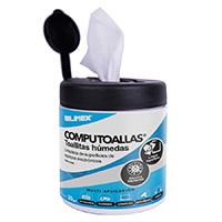 [CN-497] TOALLAS HUMEDAS SILIMEX COMPUTOALLAS 30 PZ ANTIBACTERIALES ANTIESTATICAS PARA USO EXCLUSIVAMENTE EXTERNO DESINTEGRAN GRASA, COCHAMBRE Y POLVO.