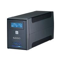 [FR-654] NO BREAK UPS VICA S 650 650VA/360W 8 TOMAS NEMA 5-15R  (4/4), PANTALLA LCD 3 AÑOS DE GARANTIA