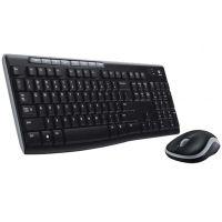 [KB-447] TECLADO Y MOUSE LOGITECH MK270 INALAMBRICO RECEPTOR USB (ESPAÑOL) NEGRO