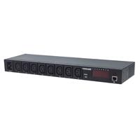 [AC-7658] BARRA PDU,INTELLINET,163682,  8 CONT. GAB/RACK 19, 1U, INTELIGENTE CON MONITOREO
