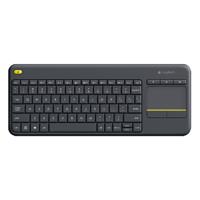 [KB-566] TECLADO LOGITECH K400 PLUS CON TOUCH PAD INALAMBRICO RECEPTOR USB UNIFYING (ESPAÑOL) NEGRO